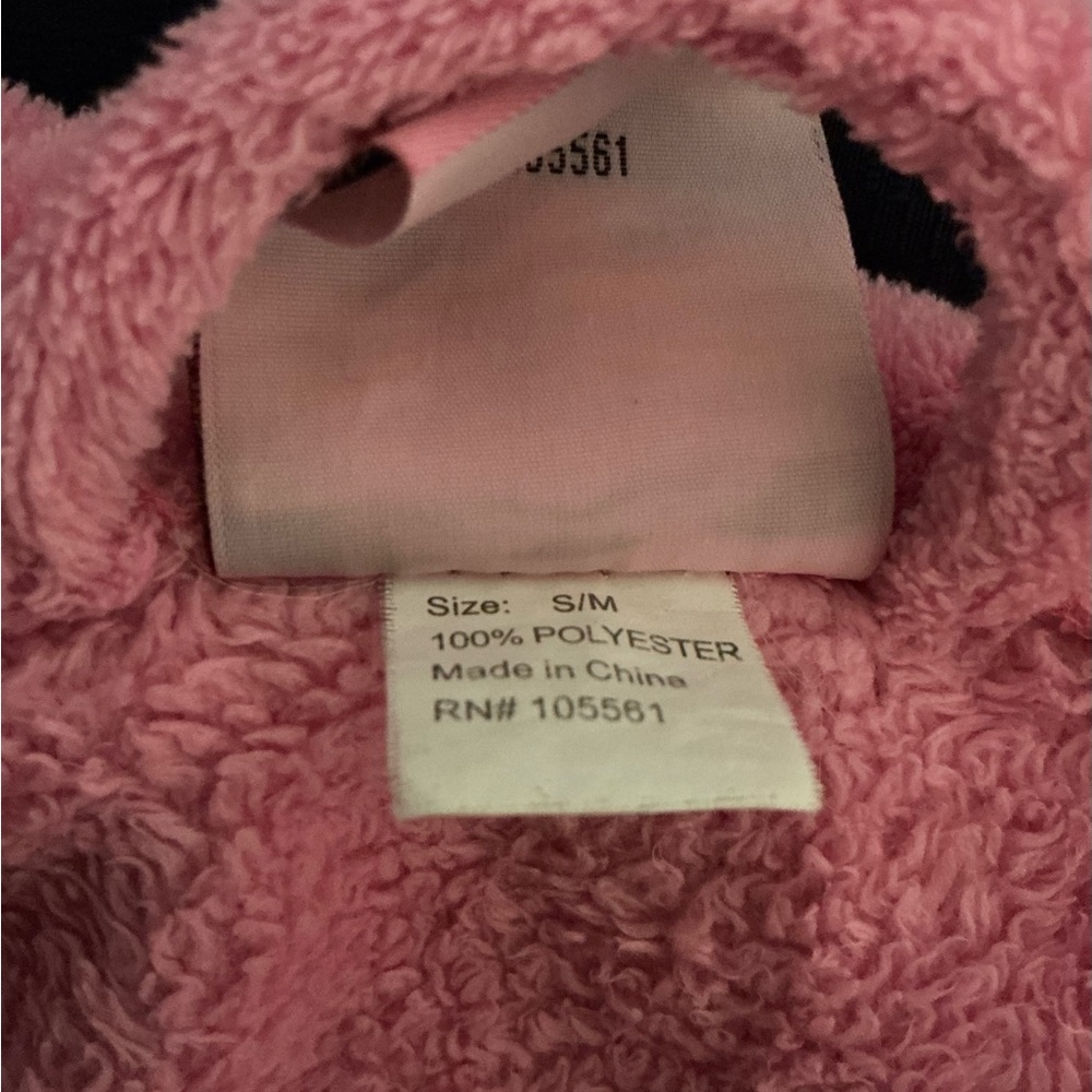 Pink Betty Boop Fleece Robe - Picture 9 of 9